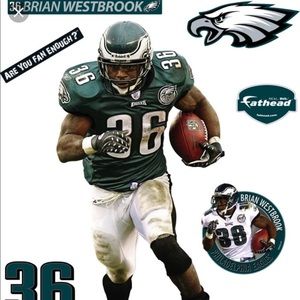 Brian Westbrook Philadelphia Eagles Fathead
